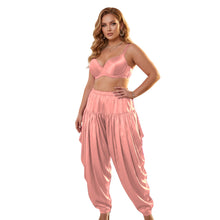 Satin Salwar Pants for Women – Wide Leg Harem Pants, S-5XL, 41 Colors S149