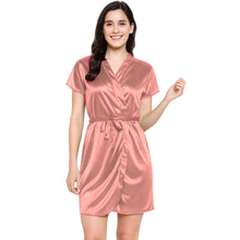 Satin Night Wear Bathrobe | Luxurious Kimono Robe S-3XL | 41 Colors S108