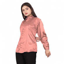 Satin Solid Casual Shirt S81 - Regular Size 3