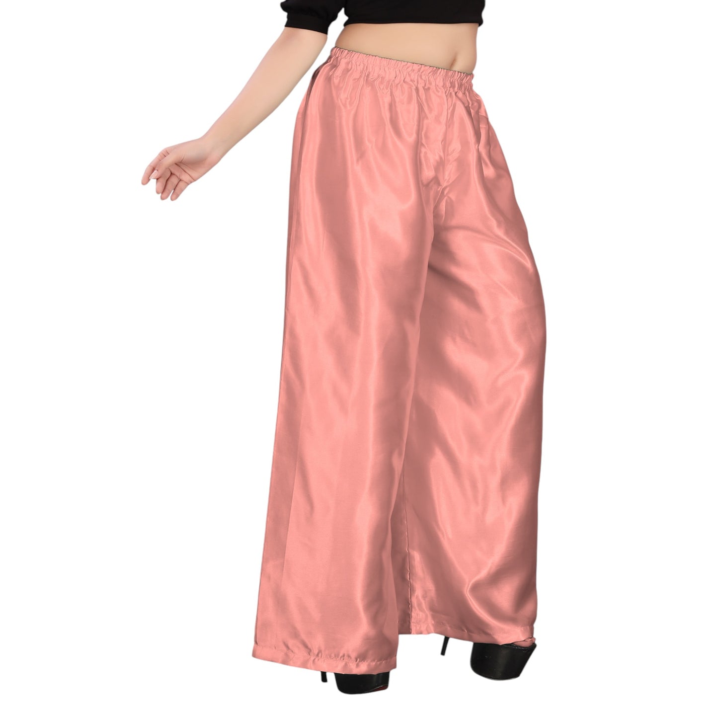 Belly Dance Satin Palazzo pants Girls S25-Regular Size 3