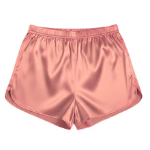 Satin Night Wear Mini Shorts | Sleep & Lounge Pant S-3XL | 41 Colors S78 Meek Mercery BY KF