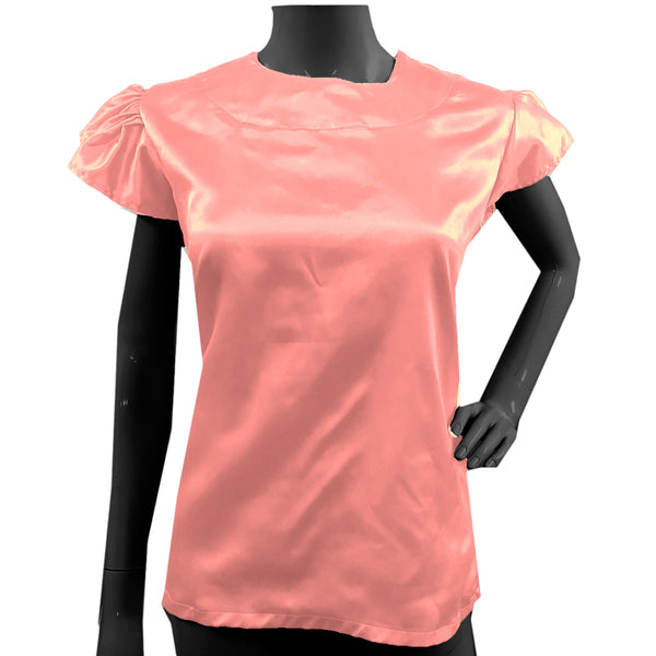 Satin Top / T shirt S89 - Regular Size 3