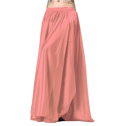 Satin Belly Dance Full Circle Skirt S69 - Regular Size 3