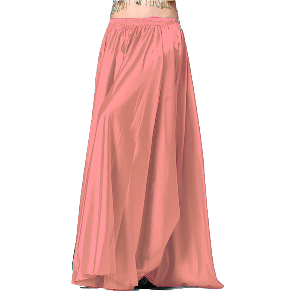 Satin Belly Dance Full Circle Skirt S69 - Regular Size 3