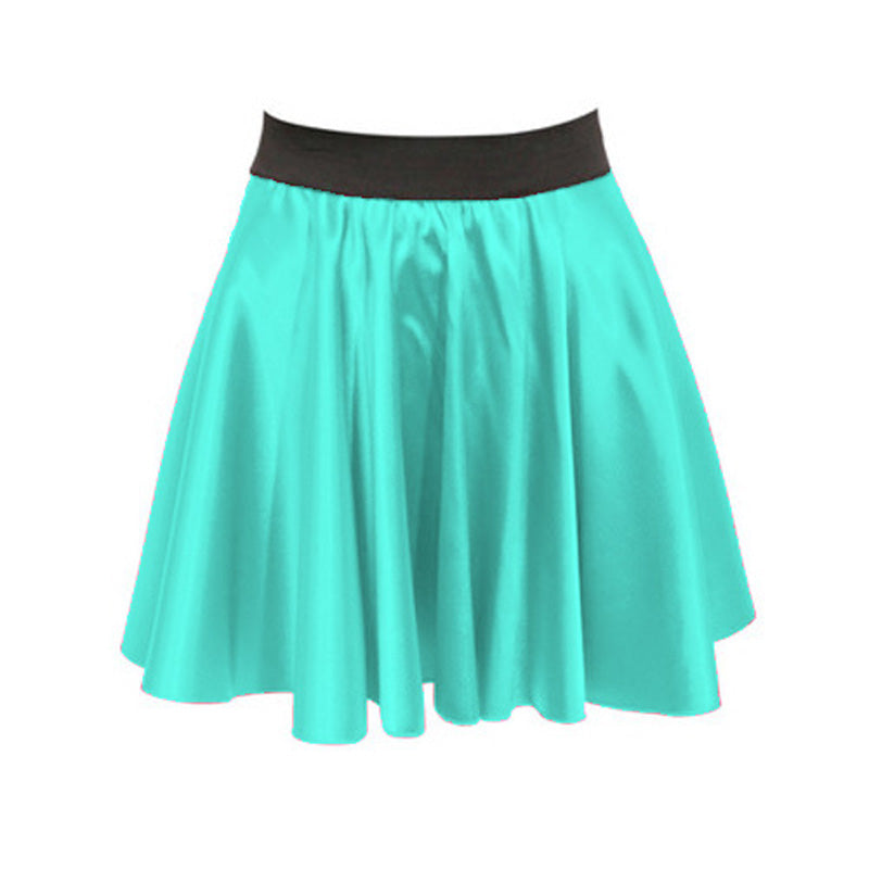 Satin Mini Skirt S11 - Regular Size 3