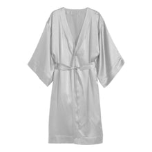 Satin Night Wear Bathrobe S79 - Regular Size 3