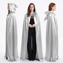 Satin Halloween Hooded Robe Cape – Costume, Cosplay & Party Wear S151