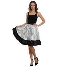 Satin 3-Layer Short Skirt | Tiered Ruffle Party Mini S-3XL S68