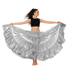 Ultimate Satin 25 Yard 4 Tier Skirt | Belly Dance Skirt S-5XL S20