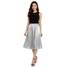 Satin Belly Dance Midi Skirt | Casual wear Skirt S-3XL | 41 Colors S35