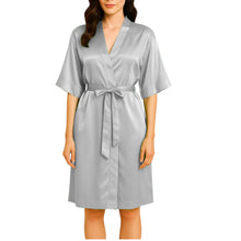 Satin Night Wear Bathrobe | Luxurious Kimono Robe S-3XL | 41 Colors S79