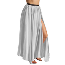 Side  Slit A line Belly Dance skirt 4 Layer Skirt S95 - Regular Size 3