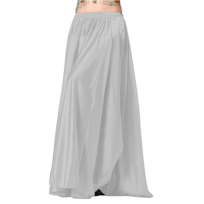 Satin Belly Dance Full Circle Skirt S69 - Regular Size 3