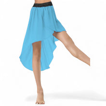 Chiffon High Low Wrap Asymmetrical Ballet Dance Skirt C41- Regular Size 2