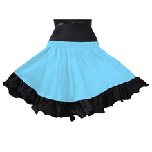 Satin Belly Dance Short skirt with frill S41 - Regular Size 3