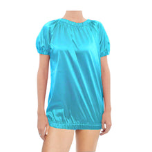 Round Neck Satin Loose T shirt S106 - Regular Size 3