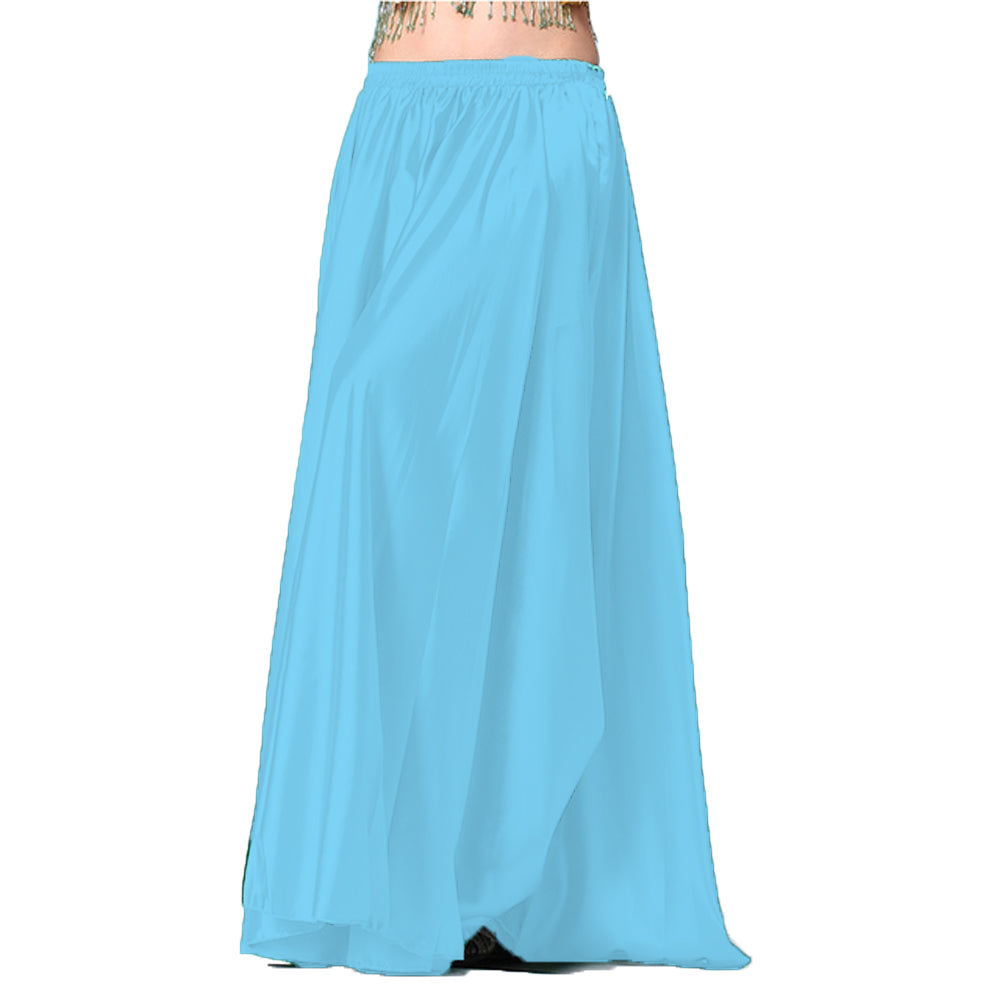 Satin Belly Dance Full Circle Skirt S69 - Regular Size 3