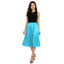 Satin Belly Dance Midi Skirt | Casual wear Skirt S-3XL | 41 Colors S35