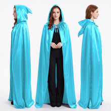 Satin Halloween Hooded Robe Cape – Costume, Cosplay & Party Wear S151