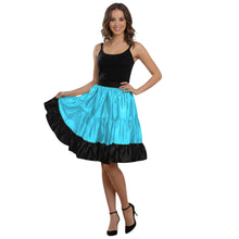 Satin 3-Layer Short Skirt | Tiered Ruffle Party Mini S-3XL S68
