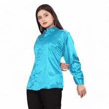 Satin Solid Casual Shirt S81 - Regular Size 3