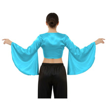 Satin Belly Dance Top | Self-Tie Choli Haut S-3XL | 41 Colors S29