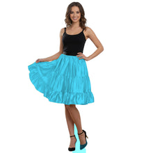 Satin 3-Layer Short Skirt | Tiered Ruffle Party Mini S-3XL S62