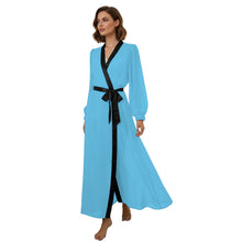 Chiffon Long Sheer Bathrobe | Pool & Resort Cover-Up S-5XL C62