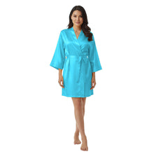 Satin Night Wear Bathrobe | Luxurious Kimono Robe S-3XL | 41 Colors S26