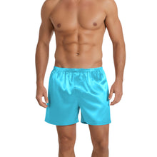 Men's Satin Nightwear Shorts | Sleep & Lounge Pant S-3XL | 41 Colors