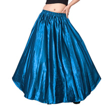 Satin Belly Dance Half Circle Skirt S9-Regular Size 3