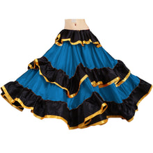 Belly Dance Skirts Full Circle with 3 Layer S75 - Regular Size 3