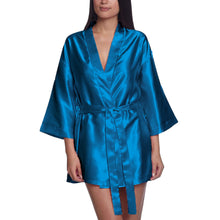 Satin Night Wear Bathrobe S26  - Regular Size 3