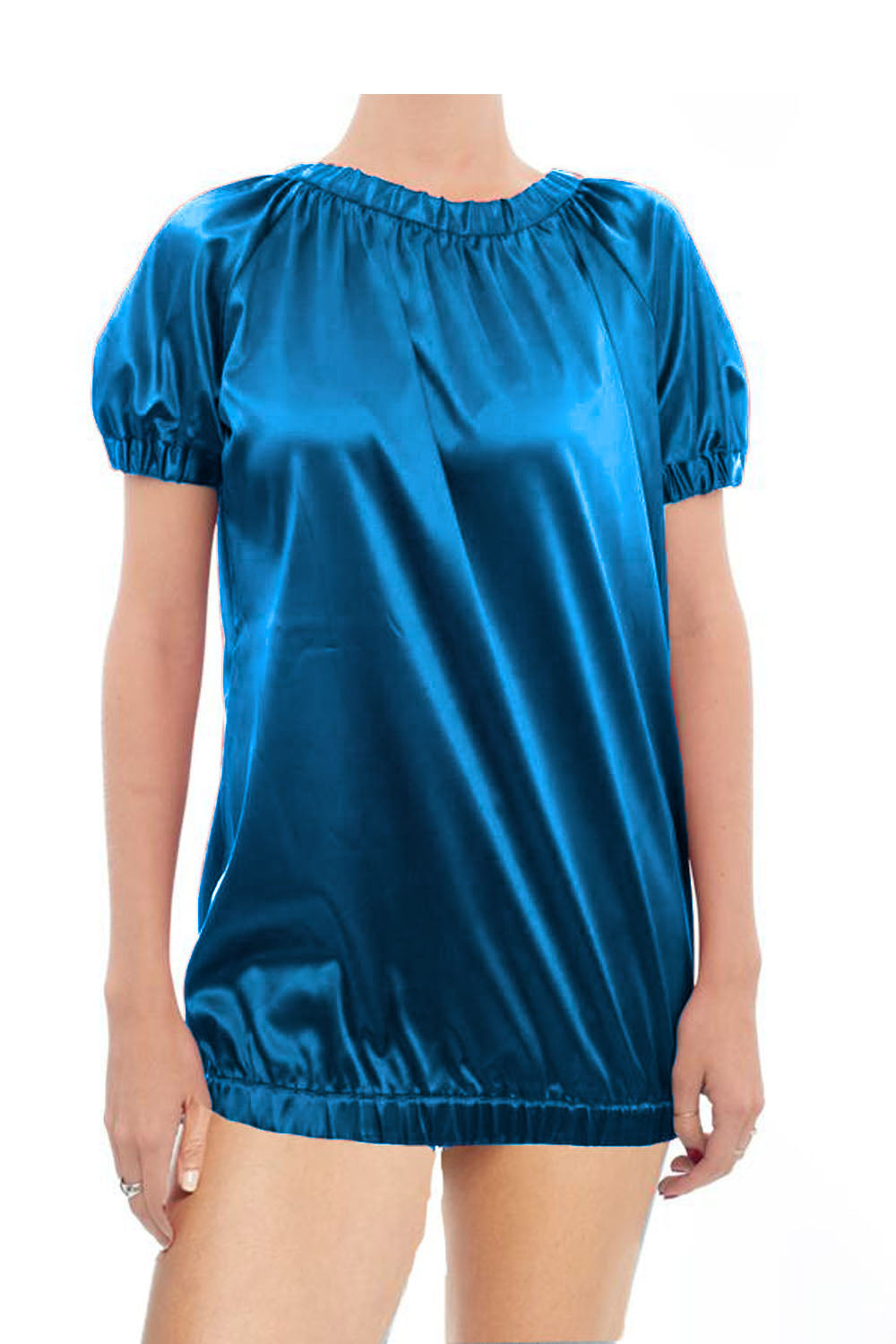 Satin Loose T shirt S106 - Regular Size 3