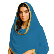 Sheer Chiffon Belly Dance Veil | Flowing Dance Dupatta Prop & Costume Accent C21