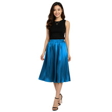 Satin Belly Dance Midi Skirt | Casual wear Skirt S-3XL | 41 Colors S35