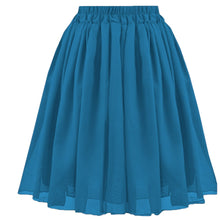 Flowy Chiffon Mini Skirt - High-Waist Pleated Party & Cocktail Wear C27