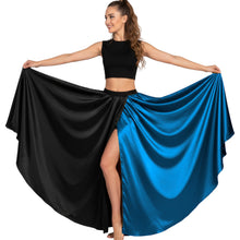 Reversible Full Circle Dance Skirt | Front Cut Flow S-3XL | 41 Colors S59