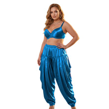 Satin Salwar Pants for Women – Wide Leg Harem Pants, S-5XL, 41 Colors S149