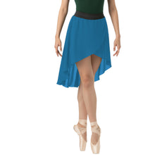 Chiffon High-Low Ballet Skirt | Asymmetrical Dance Wrap Skirt for Women | 30 Colors, S-5XL C41
