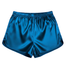 Satin Night Wear Mini Shorts | Sleep & Lounge Pant S-3XL | 41 Colors S78 Meek Mercery BY KF