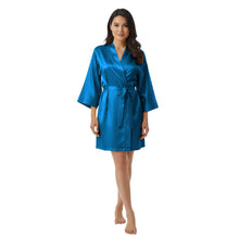 Satin Night Wear Bathrobe | Luxurious Kimono Robe S-3XL | 41 Colors S26