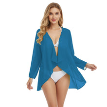 Chiffon Swimwear Cover Up Jacket | Sheer Beach Shrug S-5XL C77