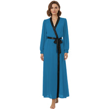 Chiffon Long Sheer Bathrobe | Pool & Resort Cover-Up S-5XL C62