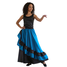 Satin Half Circle Belly Dance Skirt | Elegant Flow S-3XL | 41 Colors S57