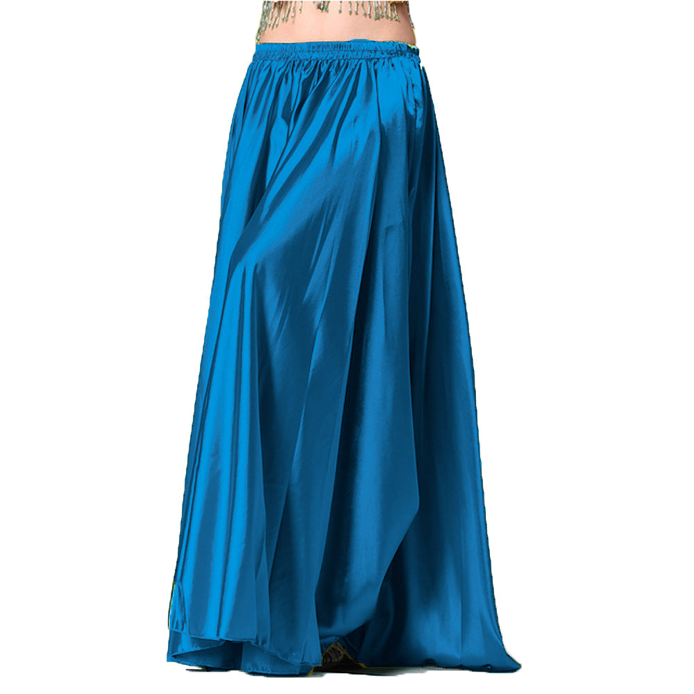 Satin Belly Dance Full Circle Skirt S69 - Regular Size 3