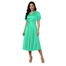 Satin Long Party Dress | Flowy Formal Gown S-3XL | 41 Colors S117