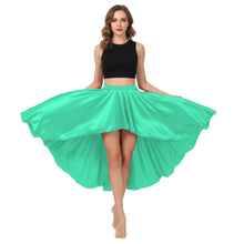 Satin Asymmetrical High-Low Skirt | Flowy Maxi S-5XL | 41 Colors S47