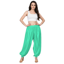 Bliss Satin Aladdin Trousers, dreamy harem pants color.