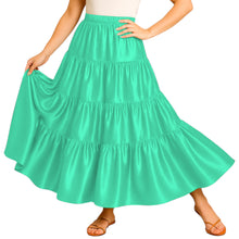 Ultimate Satin 32 Yard 4 Tier Skirt | Pro Belly Dance S-3XL S30